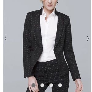 WHBM Long sleeved microdot blazer - size 12